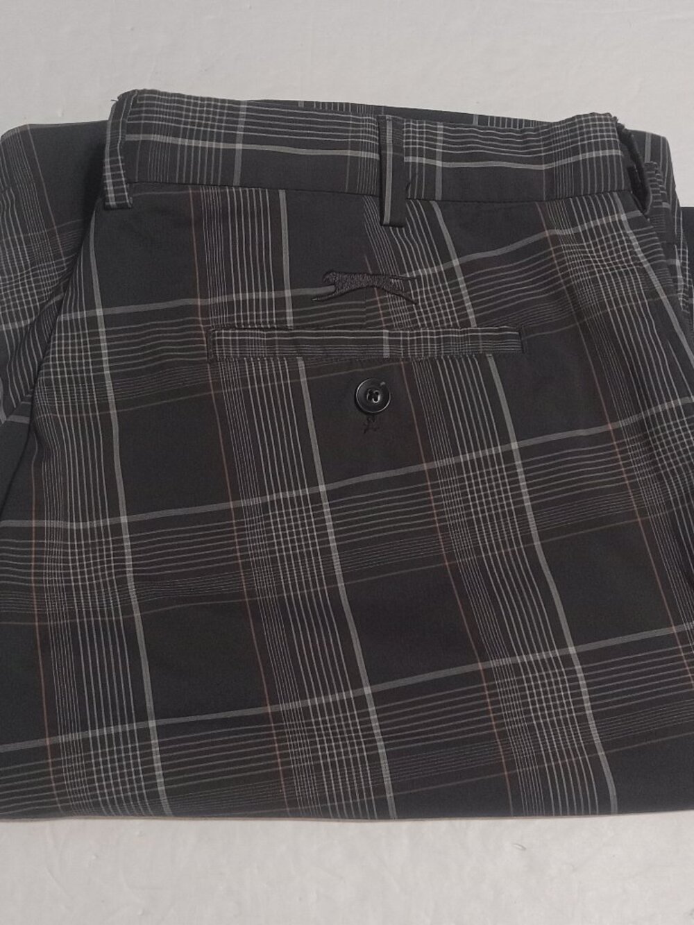Slazenger Men's Plaid Golf Shorts 40